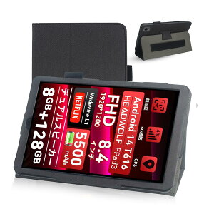 Headwolf FPad3 P[X یP[X ^ubgJo[ Sʕی X^h@\ p yz_[t Ռz LYh~ Cz ^ubgP[X ^ y ^тɕ֗ȃnhX