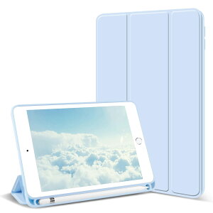 KenKe iPad Mini 5 P[X 7.9C` 2019 y ^ h~ TPU X}[gJo[ PUU[ y[ O܃X^h Sʕی^ Apple Pencily[ I[gX[v/EFCN@\Ή 7.9C`