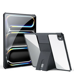 2024 iPad Pro 11�C���` M4 �P�[�X �N���A ���� �X�^���h�t�� �ϏՌ� iPadPro11 M4 �J�o�[ �w�� �͂ߍ���