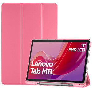 ProCase m{ Tab M11/B11/K11 10.95C` / NEC LAVIE Tab T11 11C` 2024 یP[X O܂ y[ tHI I[gX[v/EFCNɑΉ TPUobN X}[gJo[ Ή@FLenovo Tab M11