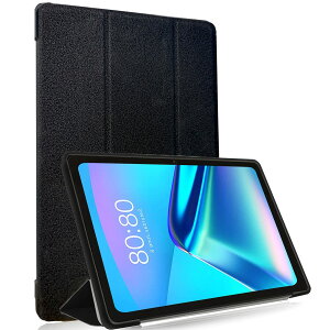 �Ή� Teclast T40 Plus �K�p�̃P�[�X �y�� ���^ �Ή� Teclast T40 Plus �K�p�̃^�u���b�g ��p PU �ی� �X�^���h �J�o�[ �ϏՌ� ���h�~ �@�\ �Ή� Teclast T40 Plus �K�p�i�u���b�N�j PCduoduo