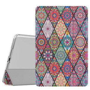 Dadanism NEW iPad Mini 5 2019�^�u���b�g�p�ی�P�[�X iPad Mini 4 2015 �ی�J�o�[ �J�� �O�ܔ��^ TPU�f�� �X�^���h�P�[�X �I�[�g�X���[�v�@�\�t�� Rhombus Datura