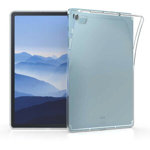 kwmobile ^ubgP[X Samsung Galaxy Tab S6 Lite (2024/2022/2020)Ή P[X - ^ubgJo[ TPU VR ی 