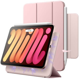 JEDirect }OlbgP[X iPad mini (A17 Pro 2024 fA7) / mini 6 (8.3C`A2021fA6)p Cz EFCNAbv/X[vt XX}[gیJo[ (sN)