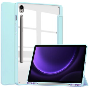 Galaxy Tab S9 FE 10.9C` P[X Tab S9 11C` Jo[ wʓ NA S Pen [ [dΉ I[gX[v 3܂X^h Android ^ubg MNV[ Tab S9 fe P[X  ϏՌ y (Tab