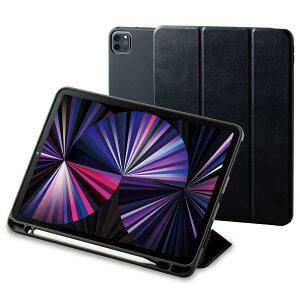 GR iPad Pro 11 4/3/2 (2022/2021/2020N) P[X TPUf U[P[X 蒠^ X^h (2AO) Apple Pencil[ yX^h I[gX[v/EFCN Ή R ubN TBWA21PMWVSABK