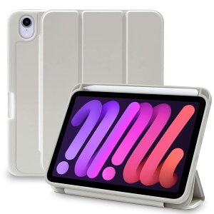 MS factory iPad mini 7 6 p P[X mini7 (A17 Pro 2024 7) mini6 (2021 6) y[ ϏՌ ACpbh~j Jo[ \tgTPU I[gX[v [dΉ Cg O[ IPDM6-S-HDR-LGY