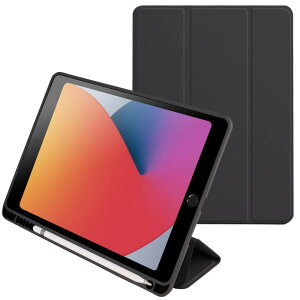 xh iPad 9 (2021) / iPad 8 (2020) / iPad 7 (2019) p P[X Jo[ y[ Jo[ O܃X^h I[gX[v EFCN@\ ACpbh 10.2C` ubN B0230 BK