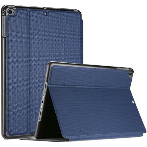 ProCase iPad 9.7 �P�[�X (2018 2017) Air 2 / Air 1�ɓK�� �ϏՌ� �X�^���h�@�\ �X�}�[�g�J�o�[ �I�[�g�X���[�v�Ή� (�l�C�r�[)