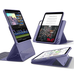 ESR iPad Pro 11�C���` �P�[�X M4 (2024�A��5����)��p ��O���\�ȃ}�O�l�b�g�J�o�[�t����]���P�[�X �c����/�������X�^���h 9�i�K�̊p�x���߉\ Pencil Pro/USB-C���S�Ή� Shift�V���[�Y �p�[�v��