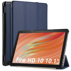WD&CD Fire HD 10 2023 10.1" Ή ^ubgP[X Fire HD 10 2023 Ή ^ubgJo[ ^ ϏՌ I[gX[v@\ U[ O܂X}[g }Olbg یJo[(u[)