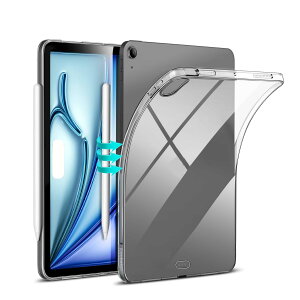 Ή iPad Air 13C` 2024 p P[X NA P[X iPad Air 13C`(M2) 2024 p Jo[ TPU ACpbh GA[ 13C` p یP[X ϖ y h~ Ռz یJo[w VF