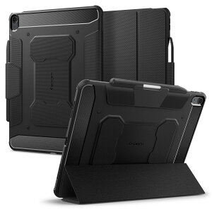 Spigen iPad Air 10.9 P[X 6P[X(2024) / iPad Air5P[X(2022) / iPad Air4P[X(2020) 11&10.9C` O܂ X^h Apple PencilΉ Ռz ϏՌ ČRMILKi ϏՌ  M