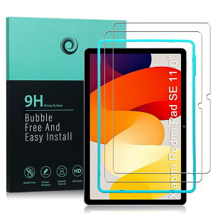 IBYWIND �X�N���[���v���e�N�^�[ 2 �p�b�N Xiaomi Redmi Pad SE 11�C���` (Xiaomi Redmi Pad �ɂ͑Ή����܂���)�A�d�x 9H �����K���X�A���h�~