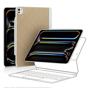 uPITAKAv iPad Pro 13C` P[X M4 2024p iPad Pro 2024 P[X New M4`bvfKp MagEZ Case2 obNJo[ Cz }WbNL[{[hɑΉ Smart Keyboard FolioɑΉ X y ɔ 