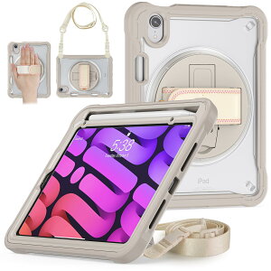 360x ] nhxg iPad Mini 6 Mini 7 P[X cu u X^h V_[Xgbvt iPad mini 6 /iPad mini A17 Pro Jo[ | ΂ߊ| y[ ϏՌ TPU+PC Jo[