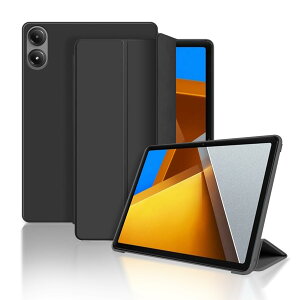 Redmi Pad Pro/Xiaomi POCO Pad p P[X YAJOJO px ܂Jo[ X^h ^ y C菝h~ Sʕی^ X^h@\t n[hJo[iubNj