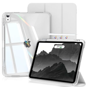 SQBEBS iPad Air 11C` (M2) P[X 2024 iPad Air 5/4 P[X  2022/2020 ipad 10.9C` NA  w E Jo[ Apple Pencil Pro/USB-C ̑Ή X[v@\ O܂X^h y