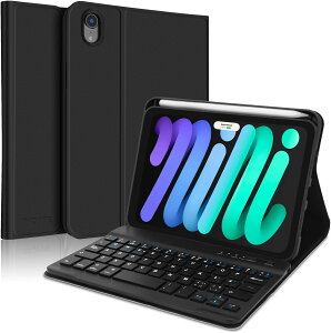 iPad mini6 mini7 L[{[h P[X y ^ iPad mini6 L[{[htP[X 8.3C` yz_[ E CX Bluetoorh L[{[h Jo[ px ϏՌ I[gX[v ItBX
