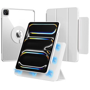 Aoub iPad Pro 11 C` P[X 5 2024 p }Olbg Cz Jo[ cuuX^h Pencil Pro/USB-CSΉ Pencil 2CX[dΉ I[gX[v/EFCNΉ O[