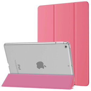 iPad 9 P[X 2021 MoKo iPad 10.2 P[X 9/8/7(2021/2020/2019)  I[gX[v@\ ^ X^h O܂ PUU[ n}CNt@Co[ h~ X}[gP[X WatermelonRed