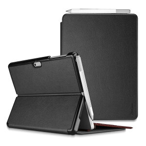 ProCase Surface Pro 7 Plus/Pro 7 / Pro 6 / Pro 5 /Pro 2017 / Pro 4 /Pro LTE یP[X X Cg X}[g Jo[ X^h P[X  Surface yz_[ Surface^CvJo[ɑΉ ubN