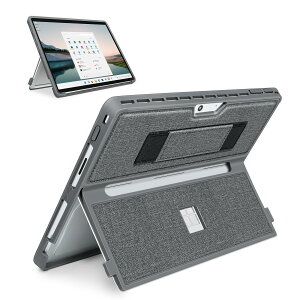 SSSEGRGB P[X Microsoft Surface Pro 11 /Surface Pro 10 /Surface Pro 9 /Surface Pro 8 13C`p XegJo[t nhXgbv I[C ȃP[X ^CvJo[L[{[hΉ O[