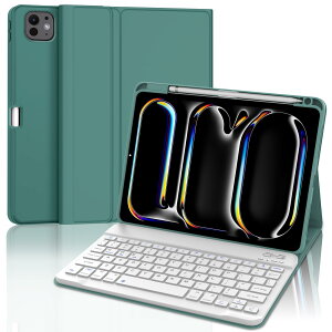 [2024NŐV^] iPad Pro 11 C`L[{[htP[X (M4) 2024 BluetoothL[{[hJo[ ipad pro 11 L[{[h I[gX[v X^h@\ Apple Pencil[dΉ 㑤[ ϏՌ Sʕی ^ 
