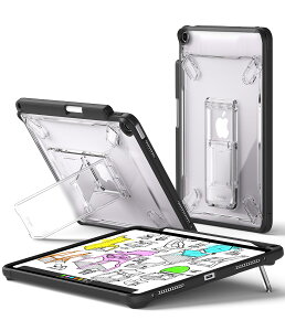 yRingkeziPad Air 11" (M2) / 10.9" (5 / 4th) FUSION SKETCH STAND P[X TPU+PC ΂݂ɂ ω h~ ϏՌ ČRMILKi擾 ^ubgP[X ^ubgJo[ ACpbhGA[ 11" / 10.9" C`