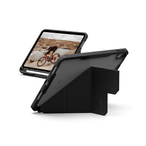 URBAN ARMOR GEAR iPad 10.9"(10/2022)p ESSENTIAL ARMOR FOLIO(蒠^) ϏՌP[X ACX/ubN y{K㗝Xiz UAG-IPD10E-IC/BK