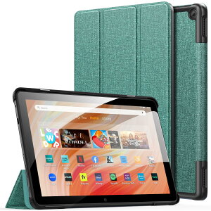MoKo Fire HD 10 P[X 2023 New Fire HD 10 13 یJo[ 蒠^ X^hP[X I[gX[vΉ PUU[O PCVFP[X }CNt@Co[n y ^ /h~ Da