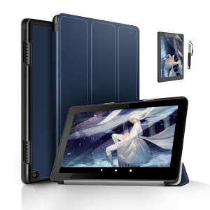 Amazon Fire HD8 P[XX h~ ܂ J yʌ^ ^ X}[gJo[ [ϏՌیtB1t1̃^b`y] New Fire HD 8/HD 8 Plus 2021/2020 \ P[X - l[