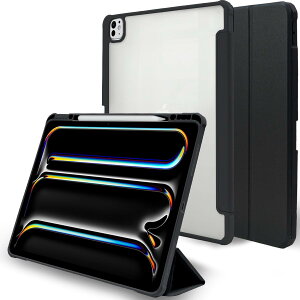 MS factory iPad Pro 13C` M4 2024 p P[X wʓ y[ ϏՌ y Jo[ Pro 13 7 X^h I[gX[v Apple Pencil Pro Ή ubN  IPDP13m4-NO-DET-BK