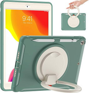 2021 V^ iPad 9P[X Jo[ 9 8 7 10.2C` Ot Ռz  360x]X^h t nht iPad 7 iPad8Jo[ h~ Pencil [ q LbY P[X (Ő