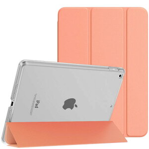 MoKo iPad 9 P[X 2021 iPad 10.2 P[X 9/8/7(2021/2020/2019)  I[gX[v@\ ^ X^h O܂ PUU[ n}CNt@Co[ h~ X}[gP[X Orange