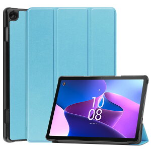 Huos Lenovo Tab M10 (3rd Gen) 10.1�C���` �J�o�[ �P�[�X �^���h�P�[�X �O�܂� �}�O�l�b�g�J�� �X�^���h�@�\ �܂��� ���^ �Ռ��z�� ���y�� �^�u���b�g�p