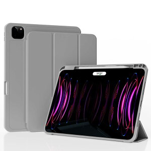 KVTVOU 2024V^ iPad pro 13C` P[X (M4) 7 یP[X Apple Pro/Pencil̎C[dƎ[Ή I[gX[v/EFCN@\Ή O܂X^h ϏՌ ^ y Sʕی h~ E