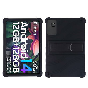 �yLIHOULAI�zHiGrace A6 HD/HiGrace A6 11�C���`�^�u���b�g�Ή��̕ی�P�[�X TPU �V���R���J�o�[ �����h�~ �h�� �h�o �h�U �J�o�[ �����^ �y��TPU�P�[�X (�u���b�N)