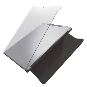 �G���R�� iPad 9.7 (2017/2018) �P�[�X �V�F���J�o�[ �X�}�[�g�J�o�[�Ή� �N���A TB-A179PV2CR