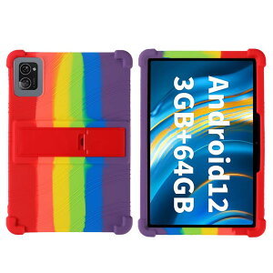 �yLIHOULAI�zHiTabt T30A 10�C���`�^�u���b�g�Ή��̕ی�P�[�X TPU �V���R���J�o�[ �����h�~ �h�� �h�o �h�U �J�o�[ �����^ �y��TPU�P�[�X (�J���t��)