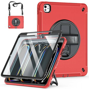 Miesherk iPad Pro 13C` P[X 2024 7 Ή Owی ϏՌ 360°X^h Jbg y[ Pencil Pro/USB-C Ή nhV_[Xgbv d rWlX  q iPad Pro 2024