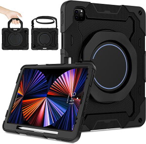 ?u iPad Air 13C`M2 (2024)/iPad Pro 12.9 6 P[X ϏՌ V_[t 360°] X^h y [ iPad 12.9 C` Pro 5 4 3 VR n[h ho 킢 AC