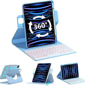 iPad 10 L[{[hP[X cu Cz y[ ۂL[ 󂭂ڂ 360x] 2022 iPad10 ACpbh 10.9C` P[X }Olbg Jo[  Bluetooth L[{[ht 