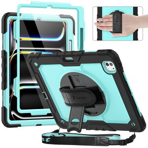 Timecity iPad Pro 13C` P[X 2024Vf Owی ϏՌ 360°X^h ʃtB y[t PencilΉ u cu oh&V_[ Xgbv | |  ho h~