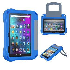 2024NNewfFire 7/ ^ubg P[X Jo[ 12 2022N iPad 7 /samsung A7 RIAOUR  360xX^h یJo[ y EVA ϏՌ X^ht qlC ()