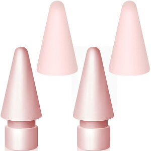 SIXFU Apple Pencilp`bv 2`bv&1p TCXy[p[tB[ `bvJo[ veN^[ iPad Pro Pencil 2 & 1 Gen iPencil Tipsp (4pbN sN)