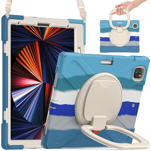 iPad Air 13 P[X 2024 M2/ iPad Pro 12.9  6 5 4 3  P[X cu 360°] ϏՌ yV[  LbY 킢 q qǂ t | ΂ߊ| ACpbh vX