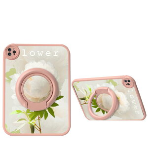 360x] iPad Air4 iPad Air5 P[X ԕ cu X^h iPad Air  5 4  Jo[  PU TPU \tgP[X CXg IWi t t[ ,Color C+Pink