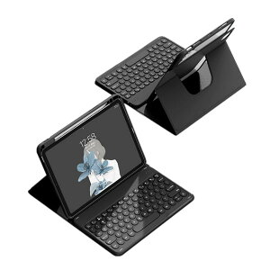 360°回転 iPad 10 キーボードケース マグネットカバー 縦置き 取外し可能 磁気吸着 分離式 iPad 第10世代 2022 ケース カラーキーボード付き ペン収納 透明バックカバー ワイヤレス Bluetoothキーボ