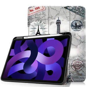 2024 iPad Air 11C` P[X Apple Pencil [d[Ή iPad Air 4 5 Jo[  CXg  vg iPad Air4 iPad Air5 10.9C` U[P[X TPU y[ O܂ ()